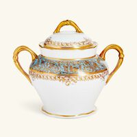 Eden Turquoise Sugar Bowl Blue bernardaud eden turquoise sugar bowl blue