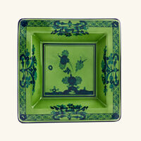 Oriente Italiano Malachite Trinket Tray Square Small Green ginori 1735 oriente italiano malachite trinket tray square small green