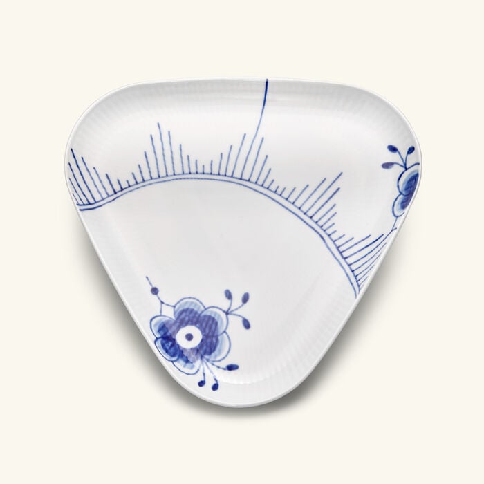 royal copenhagen blue fluted mega serving plates set of 4