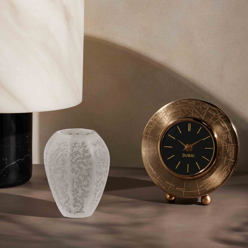 Sakura Vase Small Clear lalique sakura vase small clear