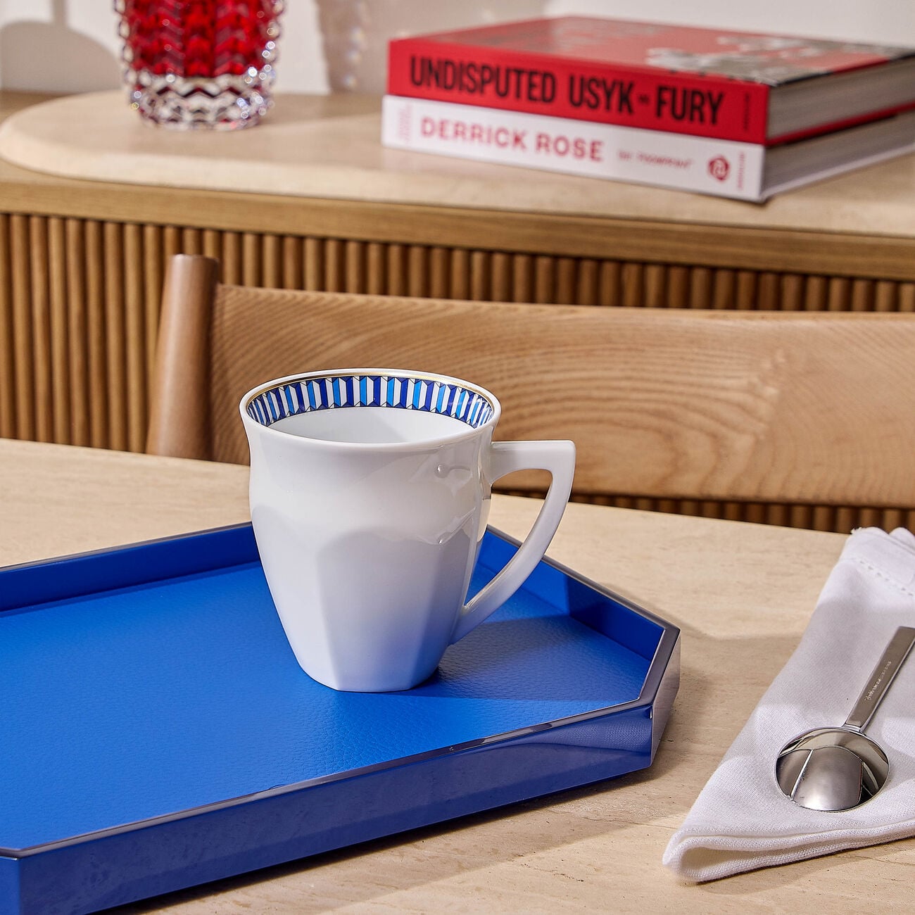Talleyrand Mug Blue baccarat talleyrand mug blue