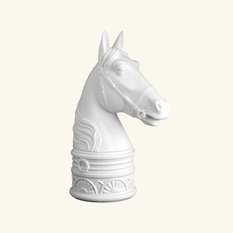 l objet horse bookend white