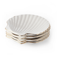 Shell Appetizer Plates Set, small