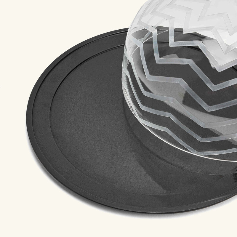 Ares Cloche Cake Plate Round Black 31cm ira udaipur ares cloche cake plate round black 31cm