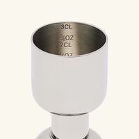 oh de christofle jigger stainless steel