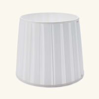 baccarat krysta pleated lampshade