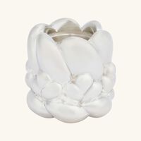 كريستوفل حامل الشموع بابيلون مطلي بالفضة