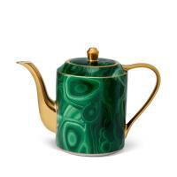 Malachite Teapot, small