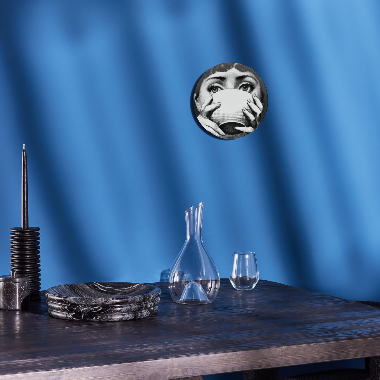 Tema e Variazioni no.191 Wall Plate fornasetti tema e variazioni no 191 wall plate