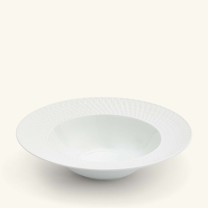 Twist Soup Bowl Round White 23cm bernardaud twist soup bowl round white 23cm