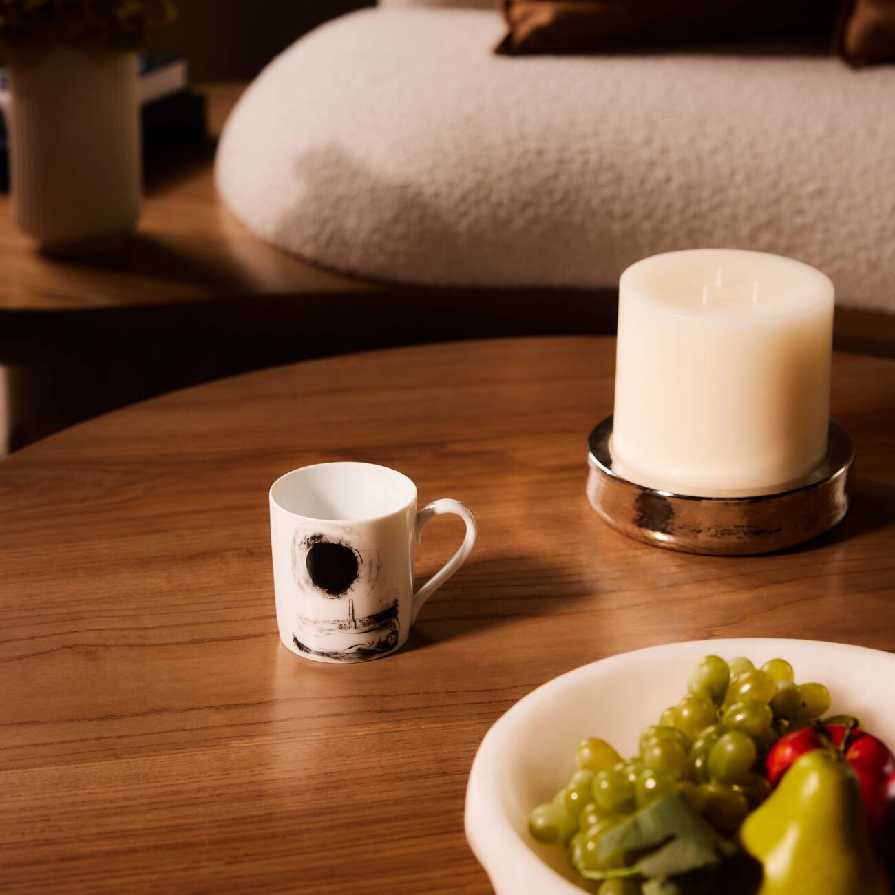 bernardaud chagal le soleil noir sur paris mug white