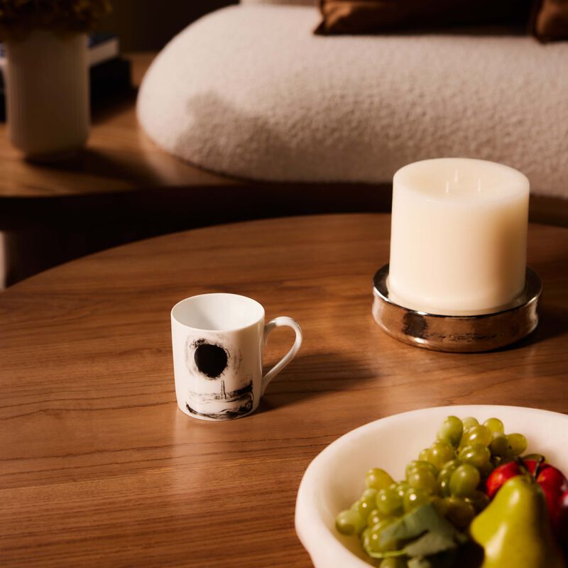 bernardaud chagal le soleil noir sur paris mug white