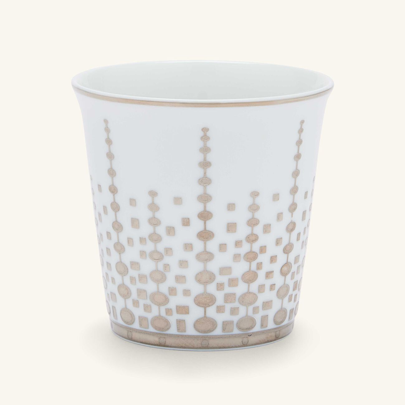 Or Azur Tumbler with Candle bernardaud or azur tumbler with candle