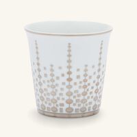 Or Azur Tumbler with Candle bernardaud or azur tumbler with candle
