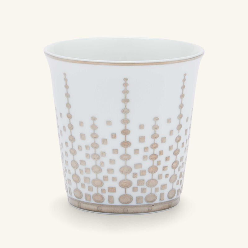 Or Azur Tumbler with Candle bernardaud or azur tumbler with candle