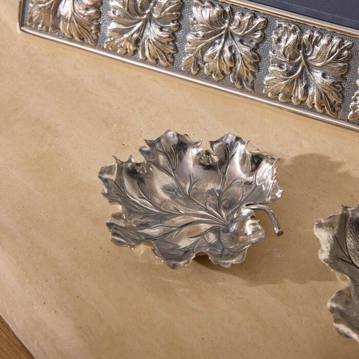 buccellati geranium leaf bowl small silver