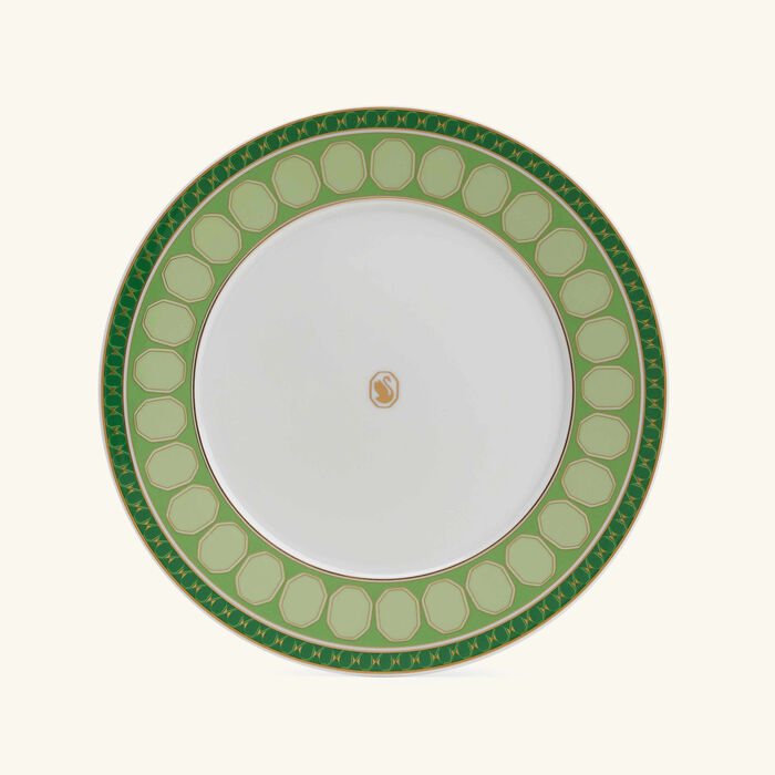 rosenthal signum fern plate round green 23cm