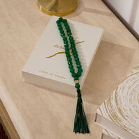 light of sakina misbaha green jade