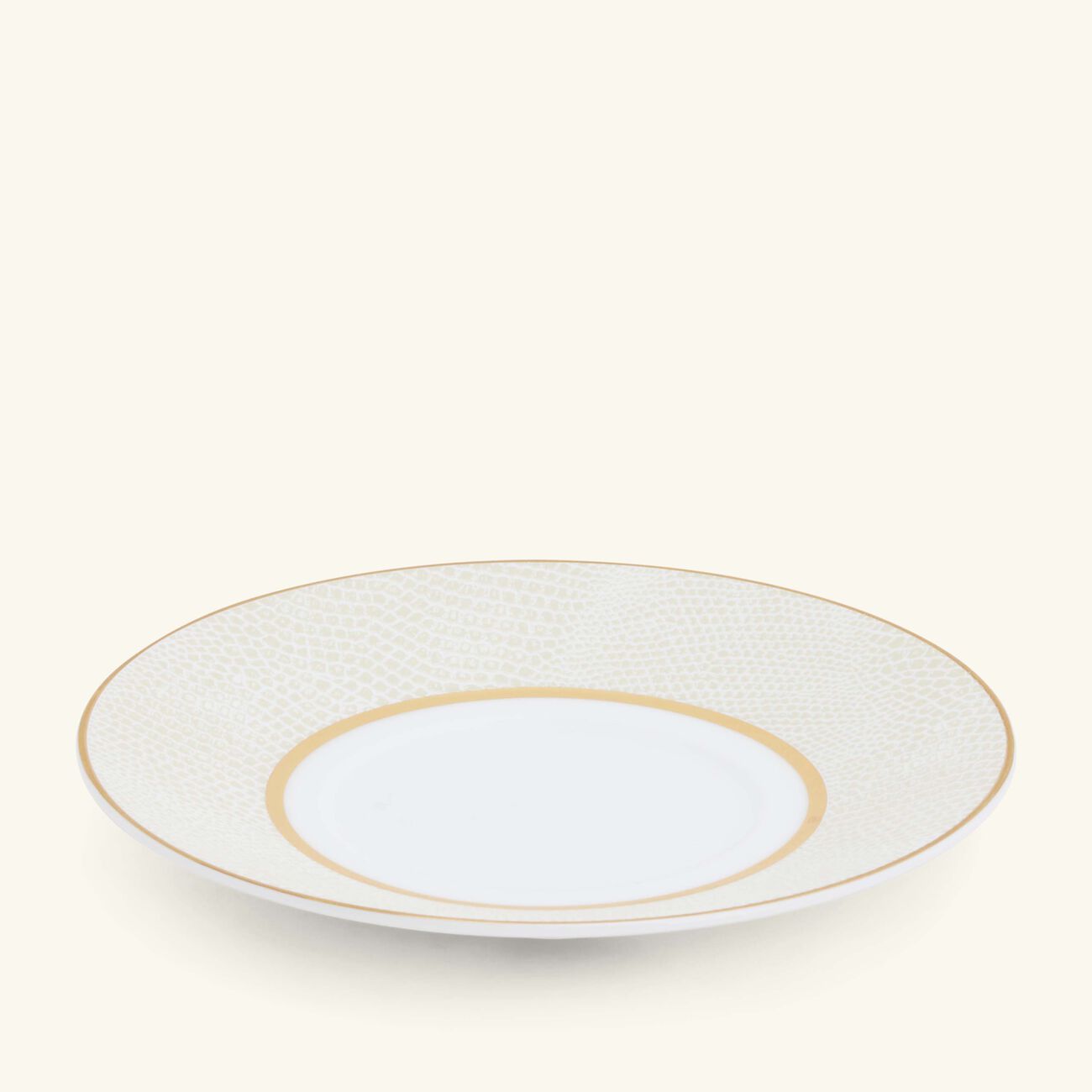 Sauvage Blanc Saucer Gold bernardaud sauvage blanc saucer gold