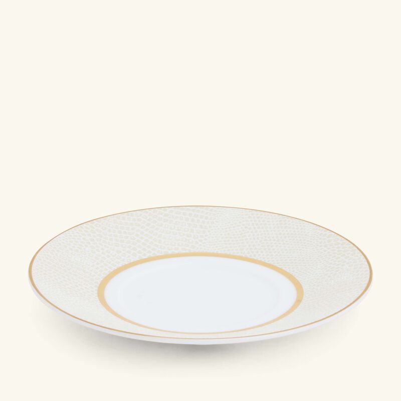 Sauvage Blanc Saucer Gold bernardaud sauvage blanc saucer gold