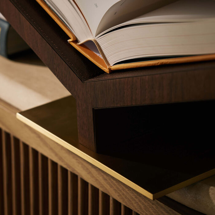 Collector Ultimate Bookstand Brown assouline collector ultimate bookstand brown