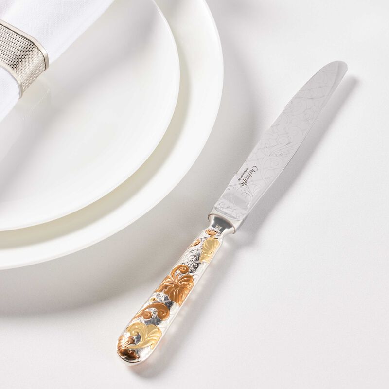 christofle jeden knife silver plated