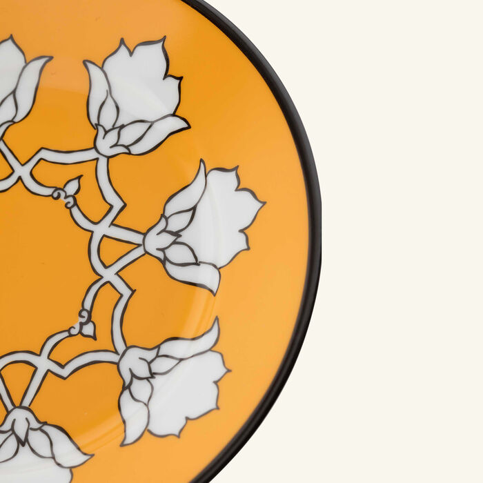 pinto paris jaipur bread plate round yellow 15cm