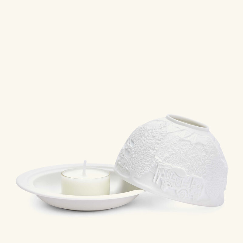 bernardaud mountain lithophanie