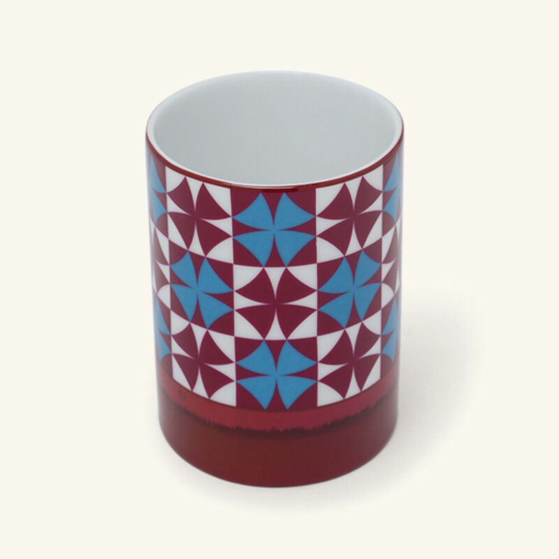 Villa Garance Vase Small Red bernardaud villa garance vase small red