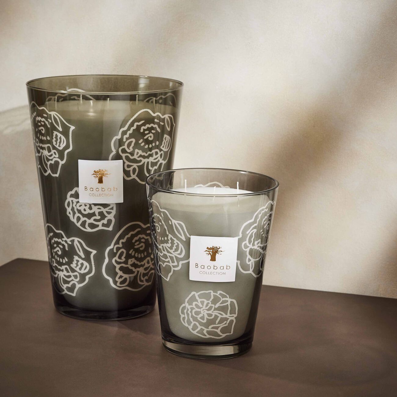 baobab collection collectible roses grey candle maxi max