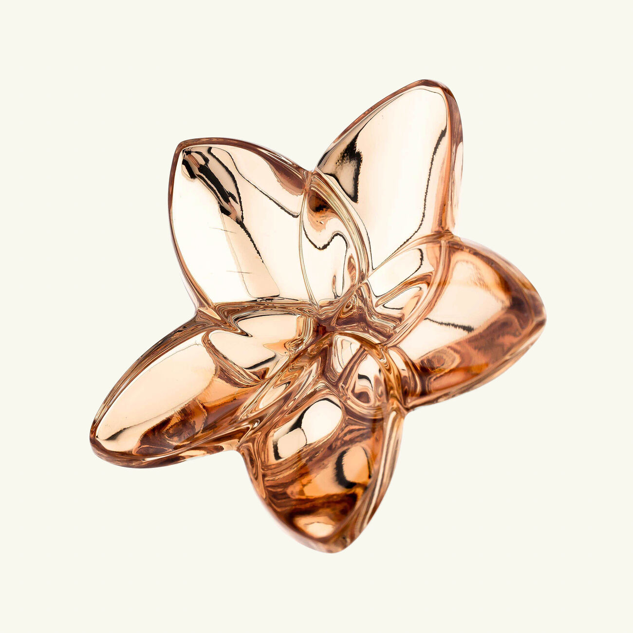 baccarat the bloom collection figurine mini gold