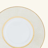Sauvage Blanc Saucer Gold bernardaud sauvage blanc saucer gold
