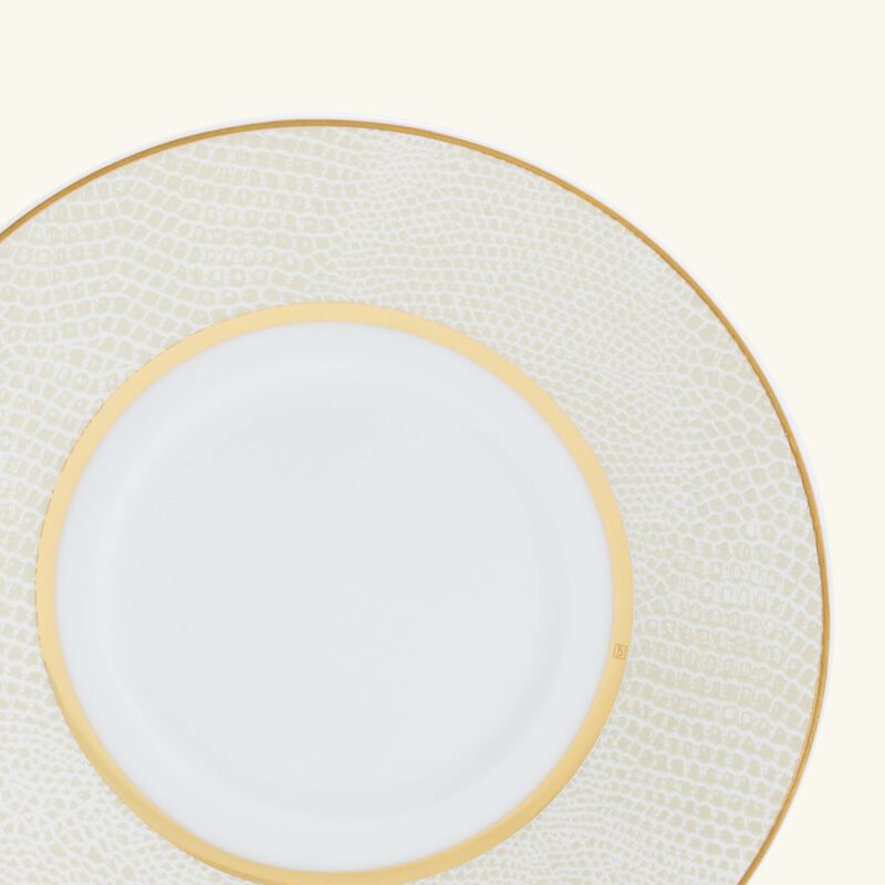 Sauvage Blanc Saucer Gold bernardaud sauvage blanc saucer gold