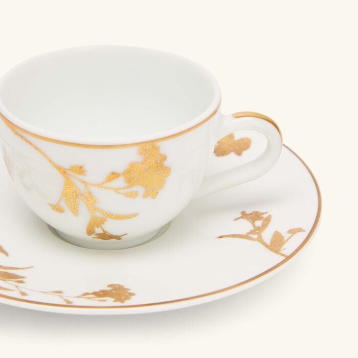 Vegetal Or Espresso Cup Gold bernardaud vegetal or espresso cup gold