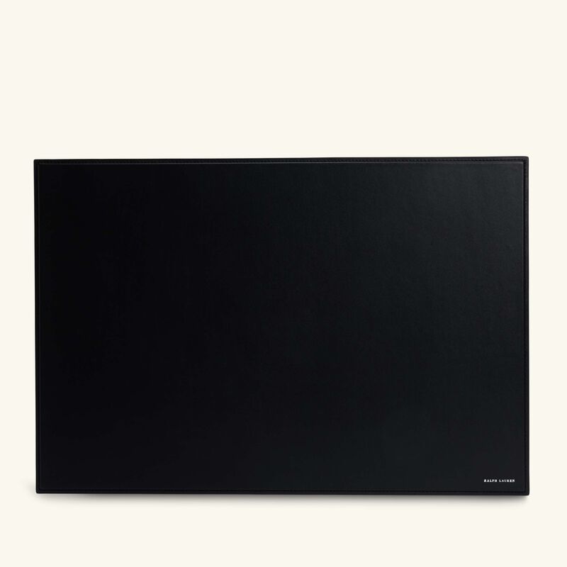 رالف لورين هوم لوحي برينان المكتبي أسود