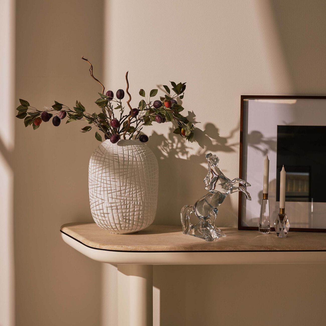 baccarat marengo horse sculpture medium clear