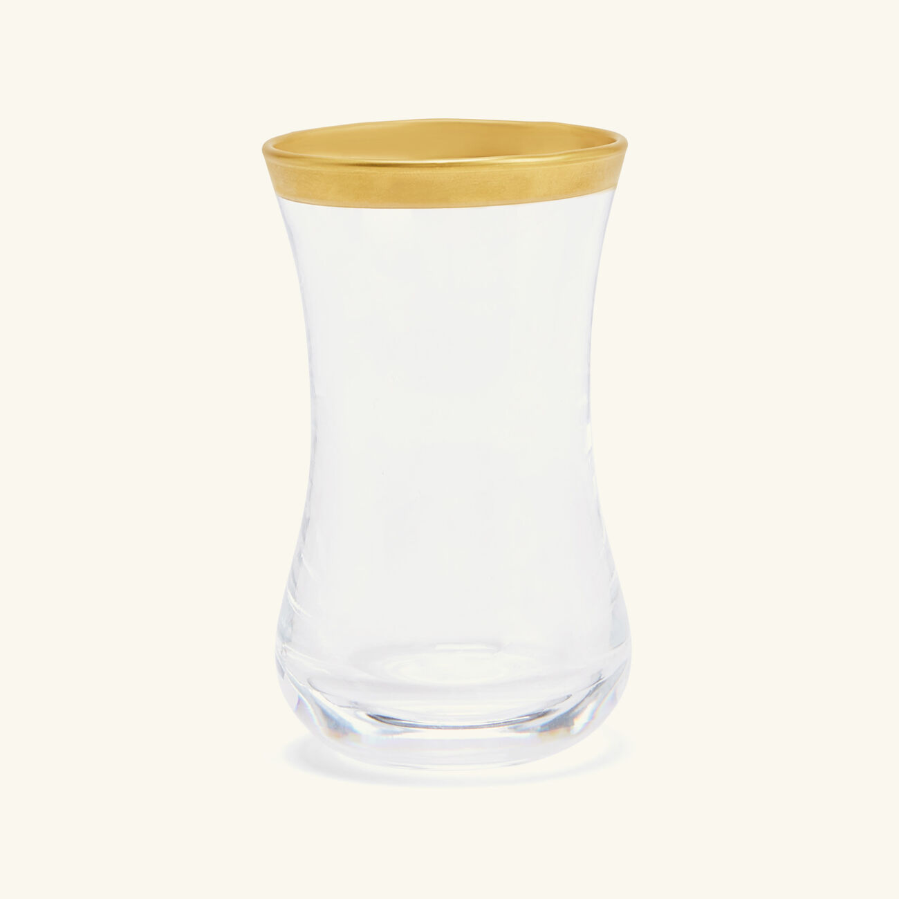 villari acapulco tea cup   saucer clear