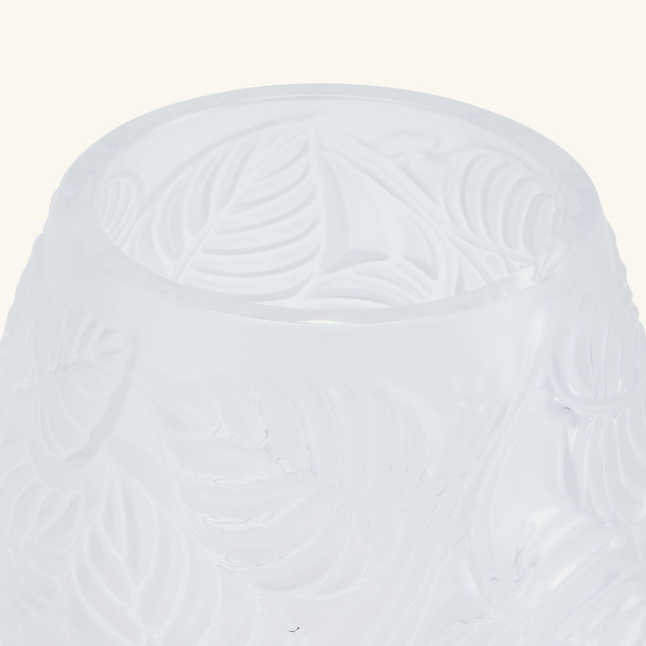 لاليك مزهرية فوي صغيرة شفافة