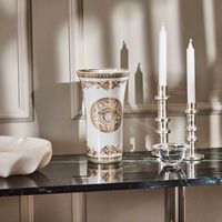 versace crystal caviar bowl clear