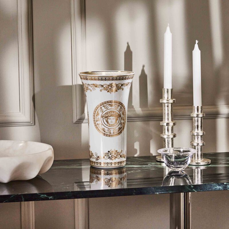 versace crystal caviar bowl clear