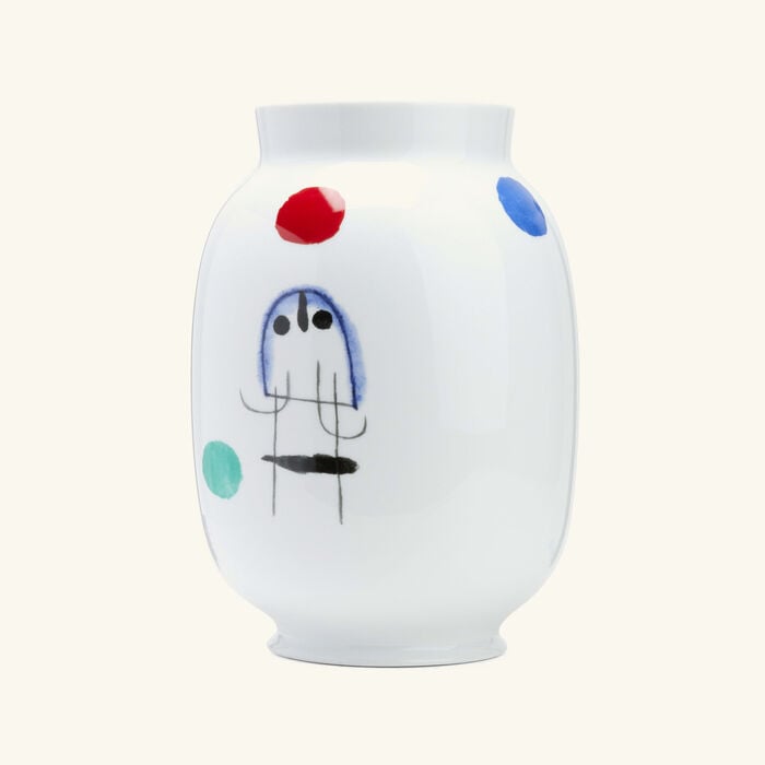 bernardaud joan miro toscan vase medium white