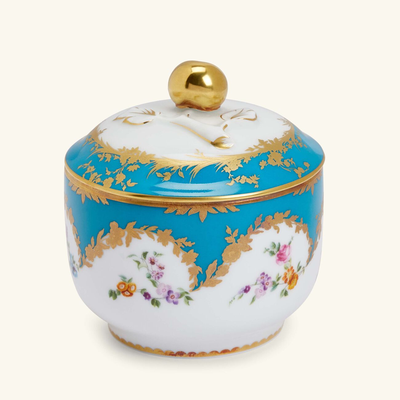 Siecle Sugar Bowl Blue bernardaud siecle sugar bowl blue