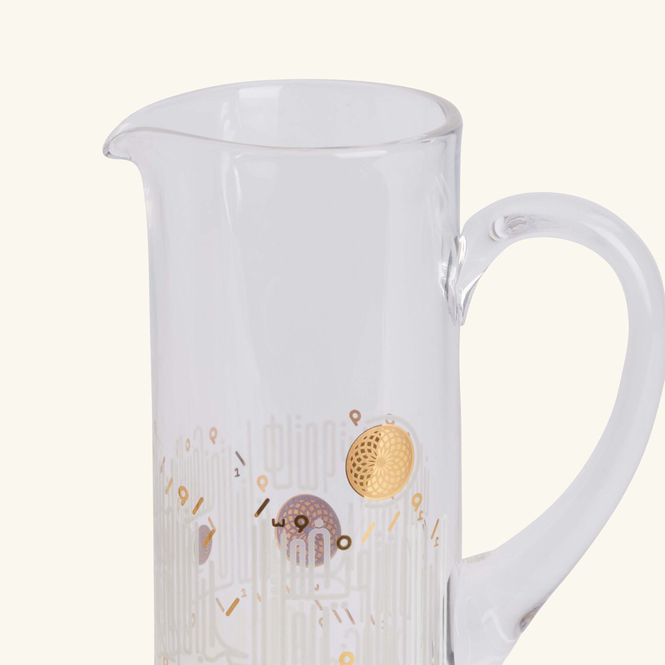 Hayat Drinking Glass and Jug Gold Set of 7 dimlaj hayat drinking glass and jug gold set of 7