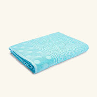 La Vacanza Bath Towel Blue versace la vacanza bath towel blue