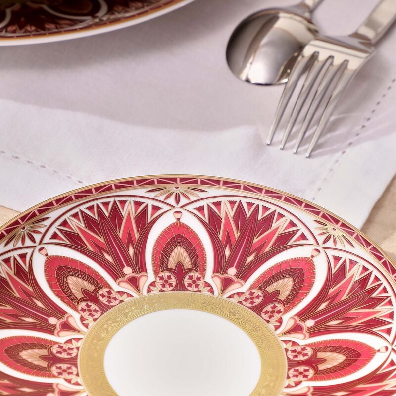 Reves Du Nil Pourpre Bread & Butter Plate Red 16cm haviland reves du nil pourpre bread butter plate red 16cm