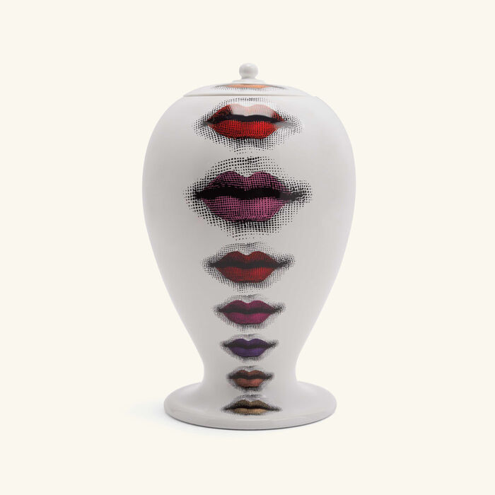 fornasetti rossetti vase  medium white
