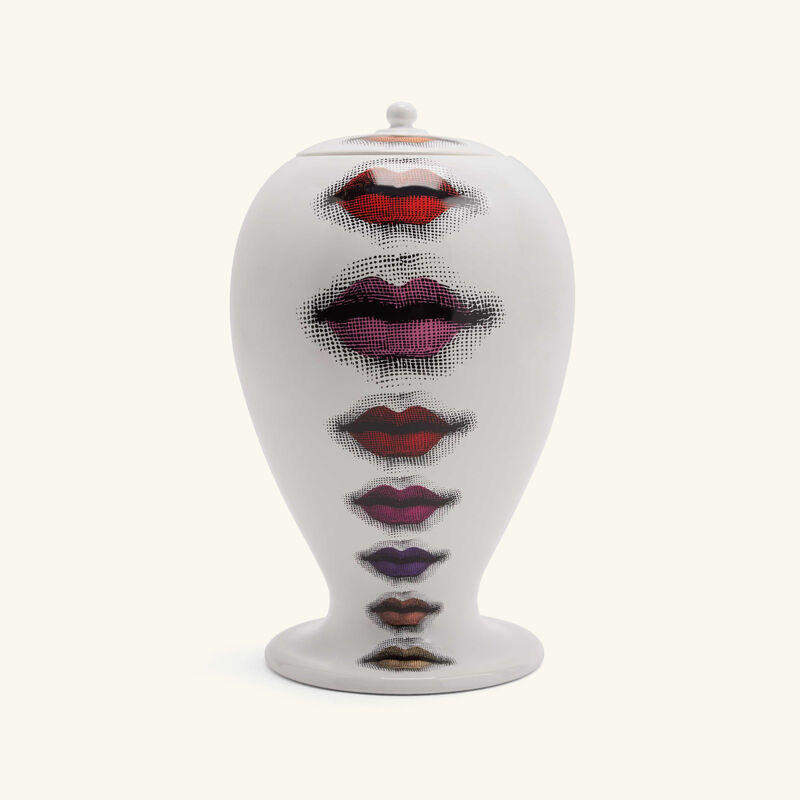 fornasetti rossetti vase  medium white