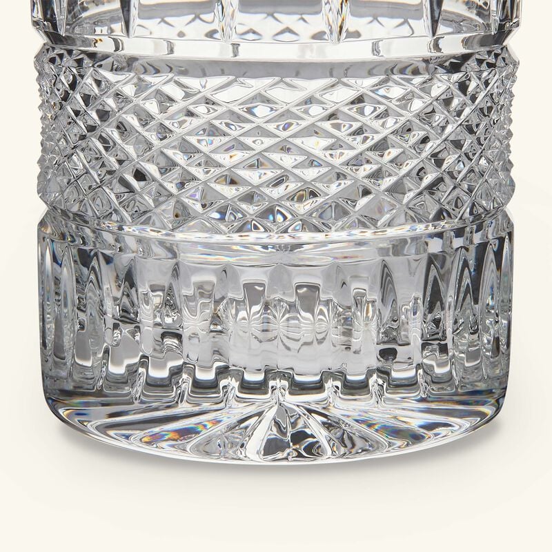 waterford mastercraft irish lace decanter set clear