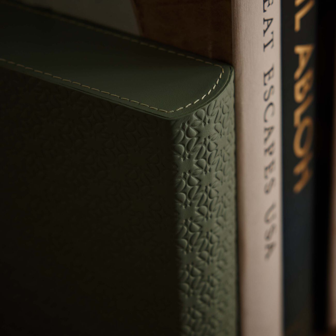 giobagnara elie saab monogram bookends agata green