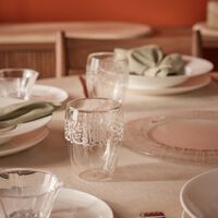 dimlaj thuluth short tumbler clear set of 3